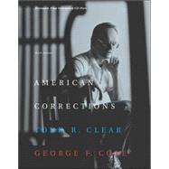 American Corrections (with CD-ROM and InfoTrac) by Clear, Todd R.; Cole, George F., 9780534595173