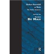 Herbert Rosenfeld at Work by Rosenfeld, Herbert A.; De Masi, Franco, 9780367105174
