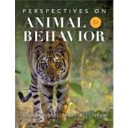 Perspectives on Animal Behavior by Goodenough, Judith; McGuire, Betty; Jakob, Elizabeth, 9780470045176