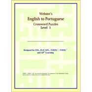 Webster's English to Portuguese Crossword Puzzles by ICON Reference, 9780497255176