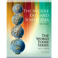 The Middle East and South Asia 2017-2018 by Cantey, Seth, 9781475835182
