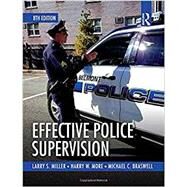 Effective Police Supervision by Braswell; Michael, 9781138225183