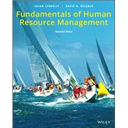 FUNDAMENTALS OF HUMAN RESOURCE MANAGEMENT (LOOSE-LEAF) by Verhulst, Susan L.; Decenzo, David A., 9781119495185