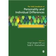 The Sage Handbook of Personality and Individual Differences by Zeigler-Hill, Virgil; Shackelford, Todd K., 9781526445186