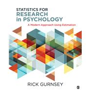 Statistics for Research in Psychology by Gurnsey, Rick, 9781506305189