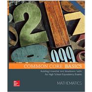 Common Core Basics, Mathematics Core Subject Module by McGraw-Hill Education, 9780076575190