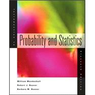Introduction to Probability and Statistics (with InfoTrac and CD-ROM) by Mendenhall, William; Beaver, Robert J.; Beaver, Barbara M., 9780534395193