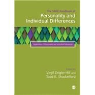 The Sage Handbook of Personality and Individual Differences by Zeigler-Hill, Virgil; Shackelford, Todd K., 9781526445193