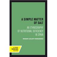A Simple Matter of Salt by Renate Lellep Fernandez, 9780520415195