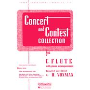 Concert and Contest Collection for C Flute Solo Book Only by Unknown, 9781423445203