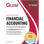 Financial Accounting: Exam Questions and Explanations-W/ACCESS by Gleim, Irvin N, 9781618545206