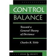 Control Balance by Tittle, Charles R., 9780367315207