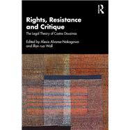 Rights, Resistance and Critique by Alexis Alvarez-Nakagawa and Illan rua Wall, 9781040495209