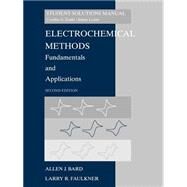 Electrochemical Methods: Fundamentals and Applicaitons, 2e Student Solutions Manual by Bard, Allen J.; Faulkner, Larry R., 9780471405214