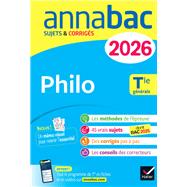 Annales du bac 2026 - Annabac Philo Tle g�n�rale by Sabrina Cerqueira; Fabien Lamouche, 9782401115217
