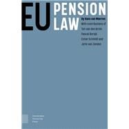 Eu Pension Law by Van Meerten, Hans; Van den Brink, Tom (CON); Schmidt, Elmar (CON); van Zanden, Jorik (CON), 9789463725217