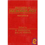 Methods in Microbiology Vol. 22 : Techniques in Microbial Ecology by Grigorova, R.; Norris, J. R., 9780125215220