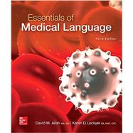 Essentials of Medical Language & Connect Access Card by Allan, David; Lockyer, Karen, 9781259625220