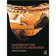 Handbook for Classical Research by Schaps; David, 9780415425223