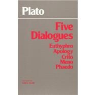 Plato Five Dialogues by Grube, G. M. A., 9780915145225