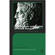 Resemblance and Reality in Greek Thought: Essays in Honor of Peter M. Smith by Park; Arum, 9781138955226