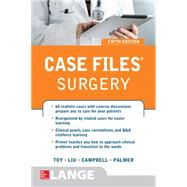 Case Files Surgery, Fifth...,Toy, Eugene; Liu, Terrence;...,9781259585227