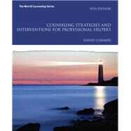 Counseling Strategies and Interventions for Professional Helpers by Cormier, Sherry, 9780133905229
