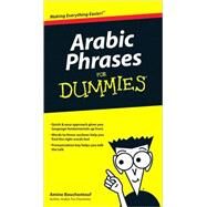 Arabic Phrases For Dummies by Bouchentouf, Amine, 9780470225233