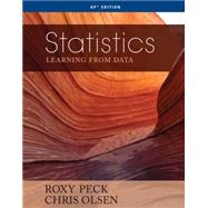 Statistics Learning from Data (AP Edition) by Peck, Roxy; Olsen, Chris, 9781285085241