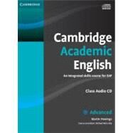 Cambridge Academic English C1 Advanced Class Audio CD: An Integrated Skills Course for EAP by Martin Hewings , Course consultant Michael McCarthy, 9780521165242