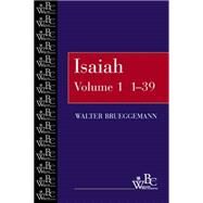 Isaiah 1-39 by Brueggemann, Walter, 9780664255244