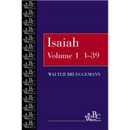 Isaiah 1-39 by Brueggemann, Walter, 9780664255244