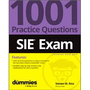 SIE Exam: 1001 Practice Questions For Dummies by Rice, Steven M., 9781394195244