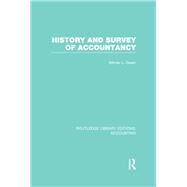 History and Survey of Accountancy (RLE Accounting) by Wilmer; Green L., 9780415715249