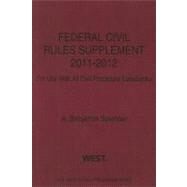 Spencer's Federal Civil Rules Supplement, 2011-2012 by SPENCER, 9780314275257
