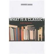 What Is a Classic? by Mukherjee, Ankhi, 9780804795258