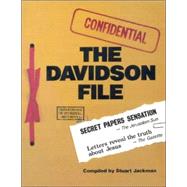 Davidson File, the by Jackson, Stuart, 9780718825263
