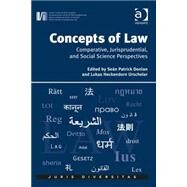 Concepts of Law: Comparative, Jurisprudential, and Social Science Perspectives by Urscheler,Lukas Heckendorn;Don, 9781409455264