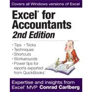 Excel for Accountants by Carlberg, Conrad, 9781932925265