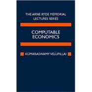 Computable Economics by Velupillai, Kumaraswamy, 9780198295273