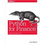 Python for Finance by Hilpisch, Yves, 9781491945285