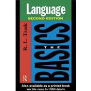 Language : The Basics by Trask, R. L., 9780203165287