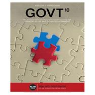 GOVT (with GOVT Online, 1 term (6 months) Printed Access Card) by Sidlow, Edward I.; Henschen, Beth, 9781337405287