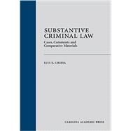 Substantive Criminal Law by Chiesa, Luis E., 9781611635287