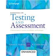Bundle: Essentials of Testing and Assessment: A Practical Guide for Counselors, Social Workers, and Psychologists, Enhanced, 3rd + MindTap Counseling, 1 term (6 months) Printed Access Card by Edward S. Neukrug, R. Charles Fawcett, 9780357255292