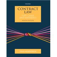Contract Law Text, Cases, and Materials by McKendrick, Ewan, 9780198855293