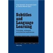 Subtitles and Language Learning by Gambier, Yves; Caimi, Annamaria; Mariotti, Cristina, 9783034315296