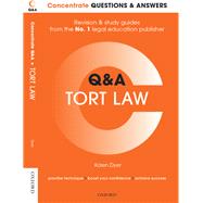 Concentrate Questions and Answers Tort Law Law Q&A Revision and Study Guide by Hodgson, John, 9780198745297