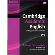 Cambridge Academic English B2 Upper Intermediate DVD: An Integrated Skills Course for EAP by Martin Hewings , Course consultant Michael McCarthy, 9780521165297