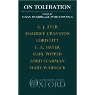 On Toleration by Mendus, Susan; Edwards, David, 9780198275299